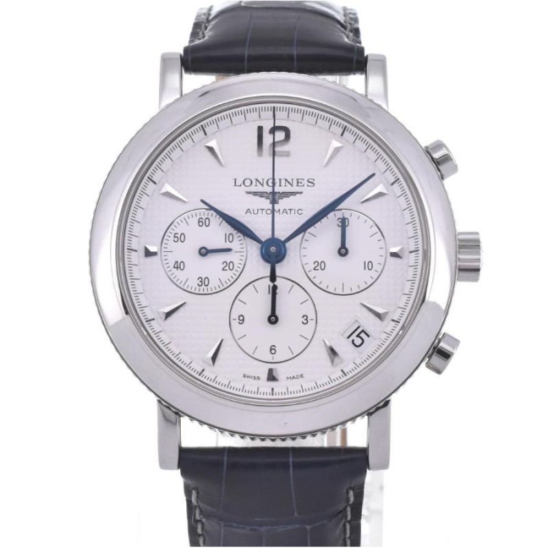 ☆美品【LONGINES】ロンジン ヘリテージ クル ド パリ L2.704.4 クロノグラフ 自動巻き メンズ Q#114179 |  LINEブランドカタログ