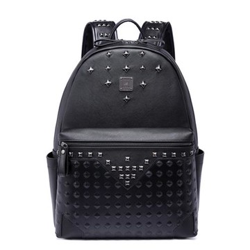 2025同款包包學生書包韓版背包女鉚釘雙肩包男大容量行李包潮流女