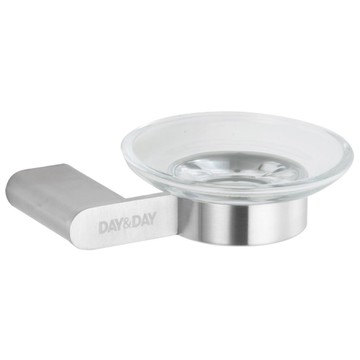 DAY&DAY 日日家居 絲光香皂盤架 STA0032 304不鏽鋼 W145 x D120 x H40mm  銀色  1個