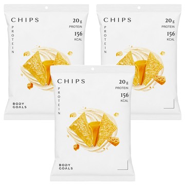 BODY GOALS 濃郁香酥高蛋白脆片 奶香起司  35g  3個