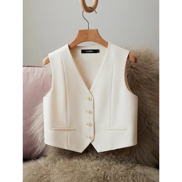 締造未來 時尚西裝馬甲女設計感小眾春秋外搭百搭新款潮流983