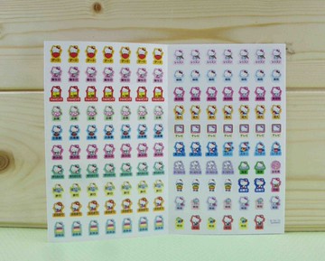 【震撼精品百貨】Hello Kitty 凱蒂貓 行事曆貼紙-心*19161 震撼日式精品百貨