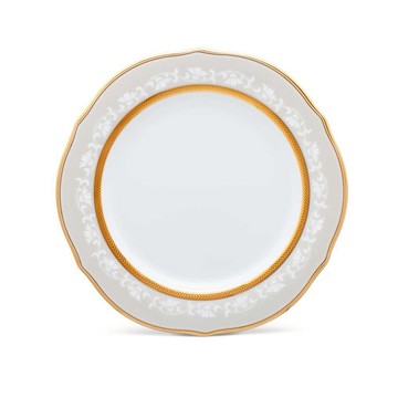 細緻花卉 × 優雅金邊｜生日｜喬遷｜新婚【日本Noritake】花舞春風金邊展示盤2入禮盒組