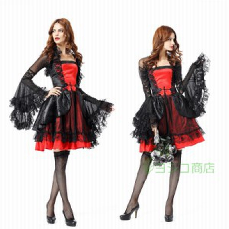 ハロウィン コスチューム コスプレ レディース ヴァンパイア ゴシック スタイル キャラクター 花嫁 イベント変装 仮装 パーティー 通販 Lineポイント最大1 0 Get Lineショッピング