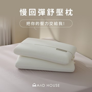 慢回彈舒壓枕 | AnDHouse 枕頭