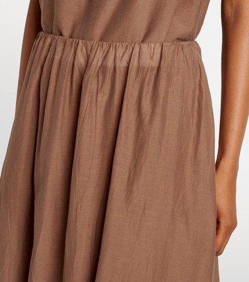 Velvet Ines cotton and silk voile maxi skirt