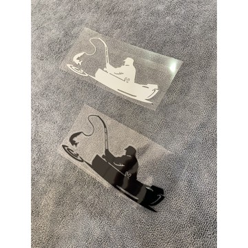 現貨 戶外運動貼紙 船上釣魚貼紙 垂釣貼紙 釣魚貼紙 Go Fishing 貼紙 汽車貼紙 車身貼紙