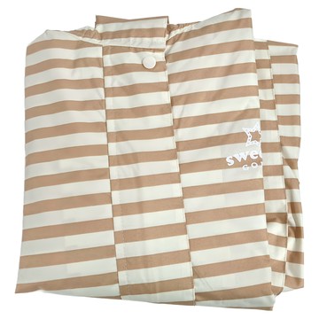 sweety GOLF 2023運動風雨衣 - 橘粉條紋  1件  身高150cm~175cm(適合亞洲女性身材)