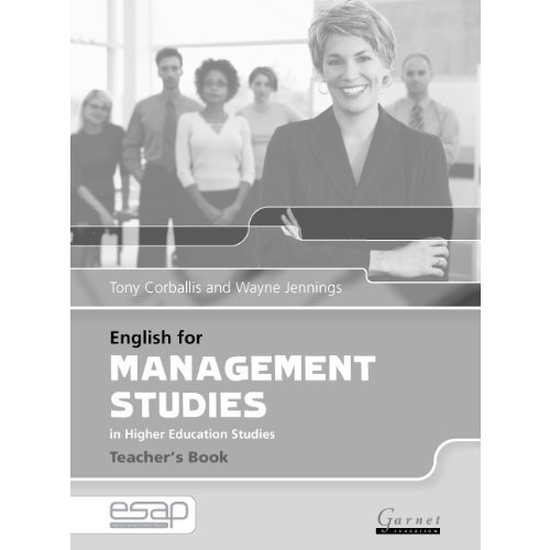 English for Management Studies Teacher's Book