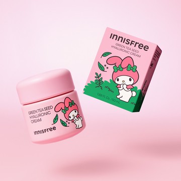 INNISFREE綠茶籽保濕霜[美樂蒂限定版]