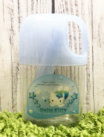 【震撼精品百貨】凱蒂貓_Hello Kitty~日本SANRIO三麗鷗KITTY 牙刷附杯-海洋*80103