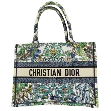 Dior 迪奧 多色 帆布 BOOK TOTE BAG 手提包 【二手名牌BRAND OFF】
