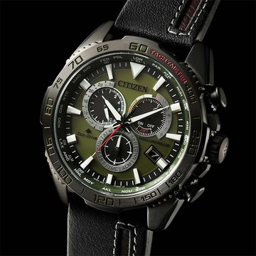 CITIZEN 星辰 PROMASTER 城市冒險 光動能電波萬年曆計時手錶 雙12購物節 送禮首選 CB5037-17X