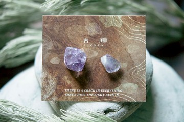 CRACK | 礦物系耳環 |  EARRINGS