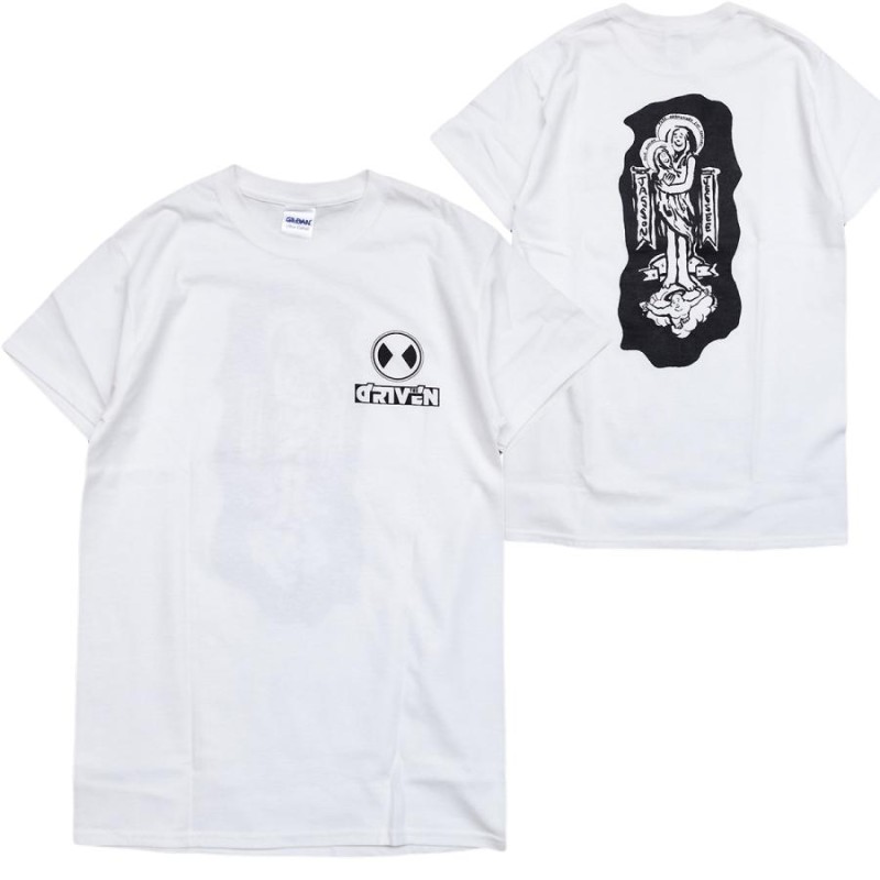 THE DRIVEN GONZ TEE WHITE ドリブン Tシャツ ジェイソンジェシー