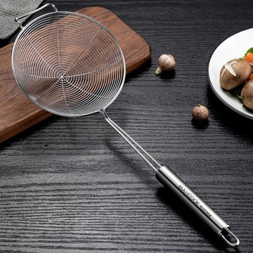 美廚（maxcook）漏勺 304不銹鋼線漏 網漏撈勺16cm MCCU2380