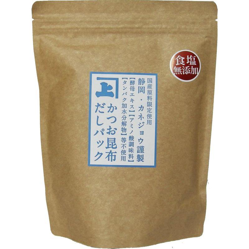 カネジョウ かつお昆布だしパック 7g×32P×1袋セット 無添加 無塩 エキス不使用 国産原料のみ使用 減塩