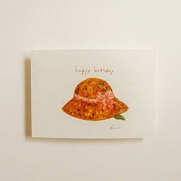 明信片 生日快樂 面對人生 我們都是經驗不足的園丁