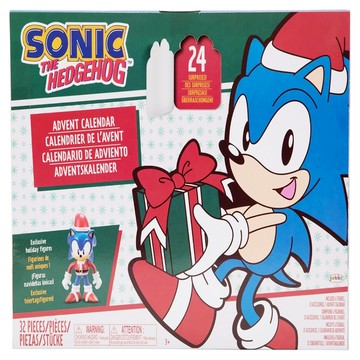 jakks PACIFIC 音速小子倒數月曆抽抽樂  1套  混和顏色