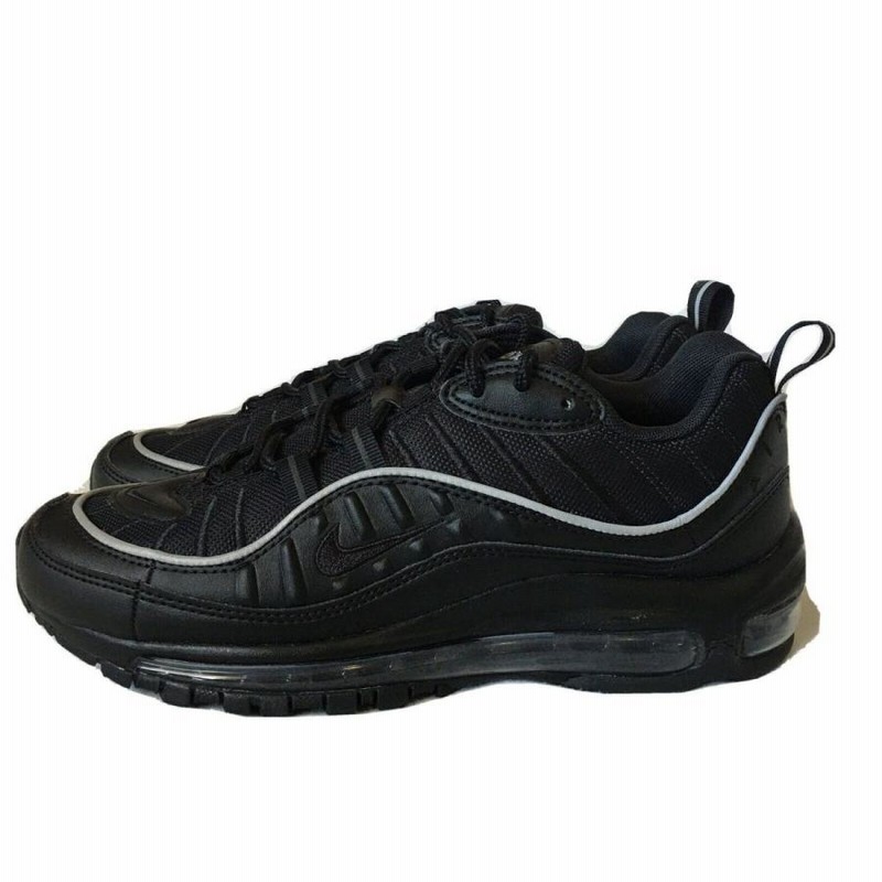 ナイキ NIKE エア マックス 98 Air Max Black Off Noir Running Shoes