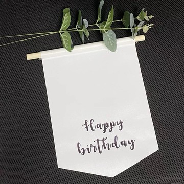 《台灣現貨出清，快速出貨》牛津布掛旗 空白款 仿真葉+掛鉤