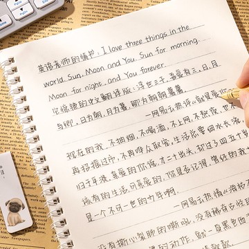 涵涵奶酪體考試用正楷初中高中生網紅神仙字帖女生字體漂亮 練字大學生楷書練字神器 速成21天練字本成年手寫