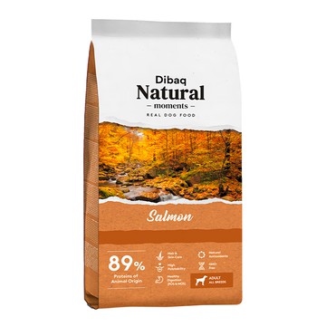 Dibaq Natural moments 迪貝克 成老犬用自然犬糧  1包  300g  鮭魚