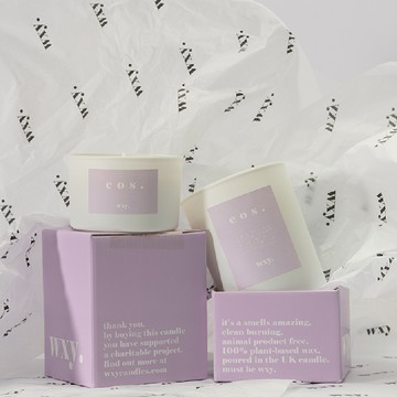 英國製 wxy 經典蠟燭 eos.鳶尾根&琥珀  200g