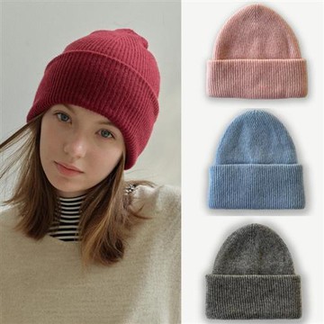 【巴黎精品】現貨+預購針織毛帽保暖帽秋冬造型防寒加絨加厚磅質感休閒生日禮物-雙層加大羊毛線10色a1ls16
