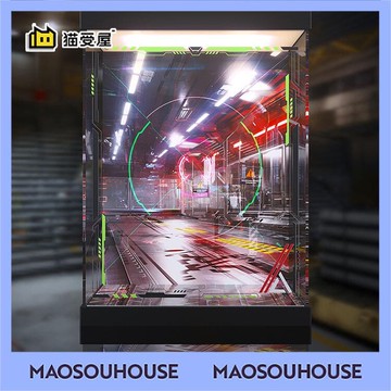 BOX 高透主題展示盒 適用 冥途武裝Javelin手辦 現