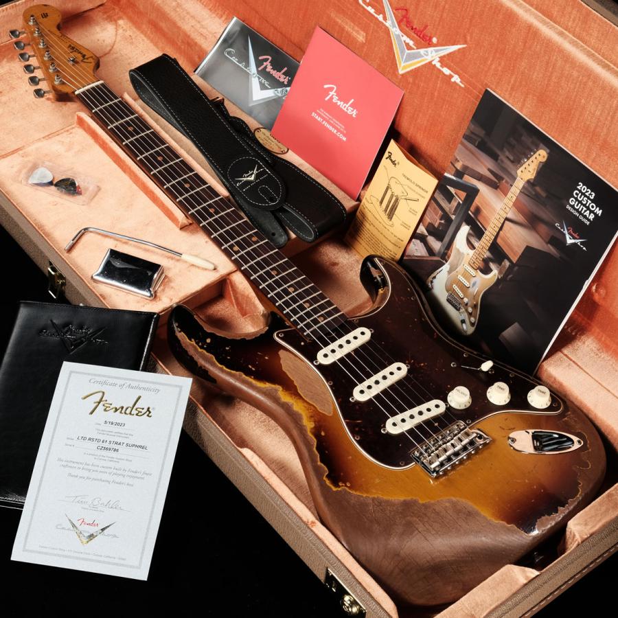 Fender Custom Shop   Limited Edition Roasted 1961 Stratocaster Super Heavy Relic Aged 3-Color Sunburst(S N CZ569786)(渋谷店)