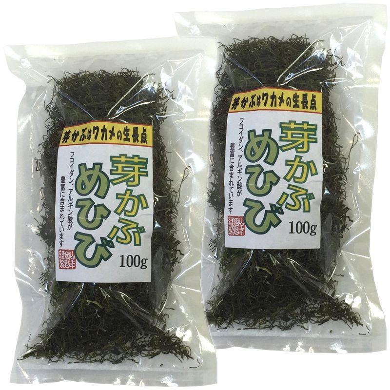 めひび めかぶ 細切 乾燥 100g ×2袋セット 巣鴨のお茶屋さん 山年園