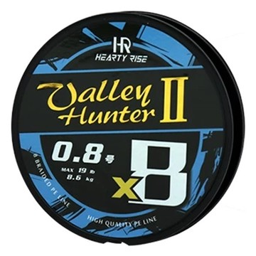 HEARTY RISE 哈帝來斯 VALLEY HUNTER II X8 PE 釣魚線 300m #1.2  1個  藍色