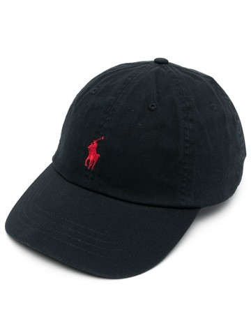 Polo Ralph Lauren - embroidered-logo cap - men - Cotton - One Size - Black