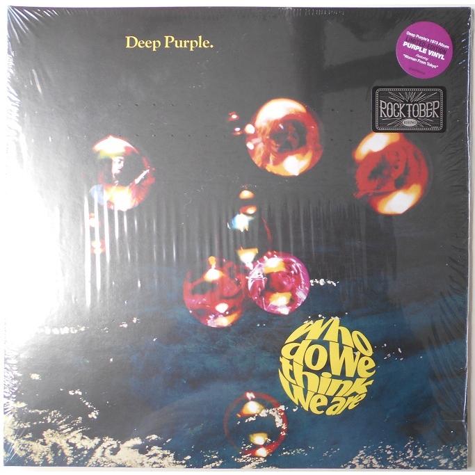 ■新品■Deep Purple ディープ・パープル who do we think we are!(LP) カラー(PURPLE)レコード