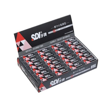 SDI 手牌  輕感黏屑型筆擦 橡皮擦 臺灣製 48個 /盒 PE-10B【APP滿額下單10%點數(單一帳號最高5000點)】1/31止