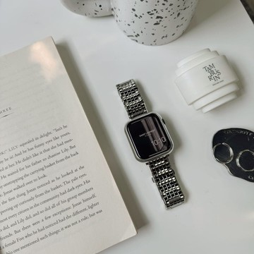 方塊拼接 Apple Watch 不鏽鋼錶帶