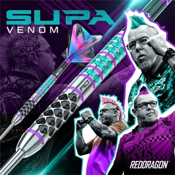 Reddragon紅龍 Peter Wright SUPA毒液90鎢軟式硬式專業比賽飛鏢