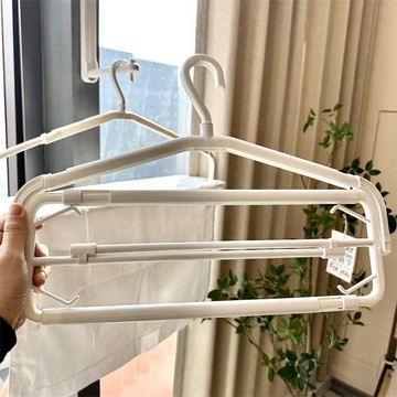 伸縮衣架 浴巾衣架  曬床單 伸縮旋轉衣架 掛衣架 多功能晾衣架 折疊曬衣架 衣服晾曬架 床單晾曬架  毛巾晾曬架