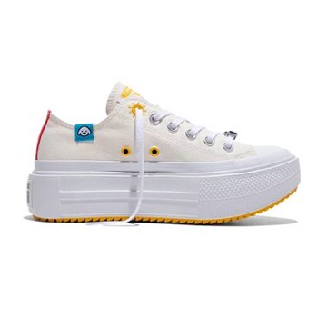 Converse CTAS Lift Double Stack 男鞋 女鞋 厚底 增高 米白色 休閒鞋 A22181C