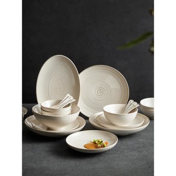 碗碟套裝家用高級感簡約現代輕奢風喬遷新居日式2025新款碗盤餐具