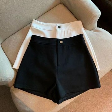 【PING'S🌞】春夏 白色 短褲 下衣 失蹤 打底褲 春夏 外穿 休閒褲 小個子 彈力 安全 熱褲