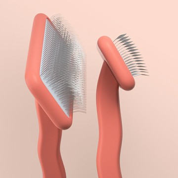 針梳狗狗梳毛神器寵物梳子美容開結梳拉毛梳底絨梳子貓梳子去浮毛