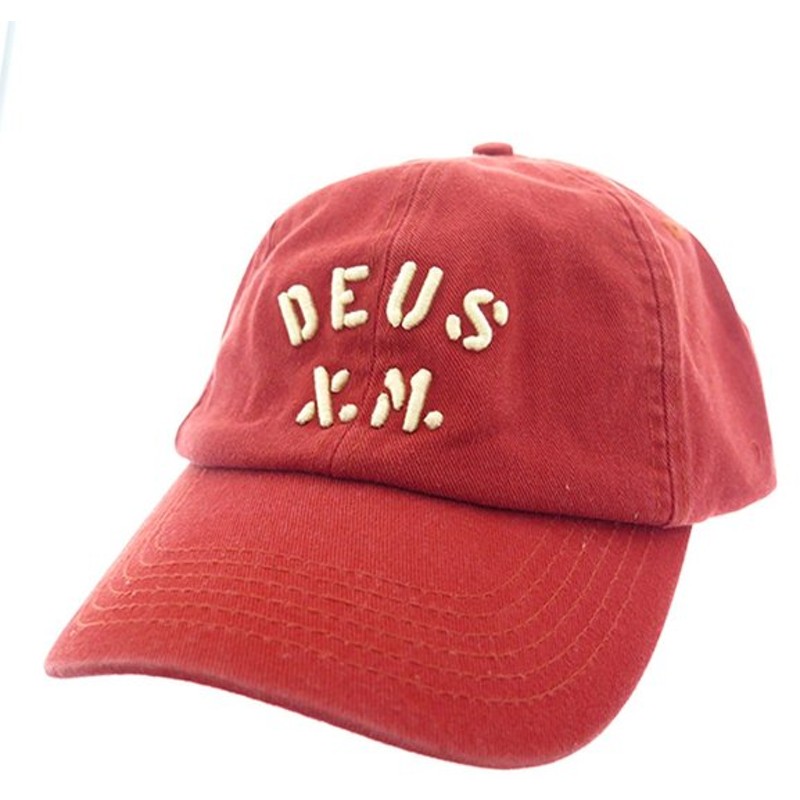 キャップ ユニセックス デウスエクスマキナ Deus Ex Machina 帽子 キャップ メンズ レディース Dmf Hen レッド レッド 綿100 カラー レッド 通販 Lineポイント最大0 5 Get Lineショッピング