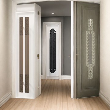 門把手 別墅門 門拉手 免運 開立發票 豪華新中式實木大門玻璃門把手定制酒店會所古銅色推拉門別墅定制