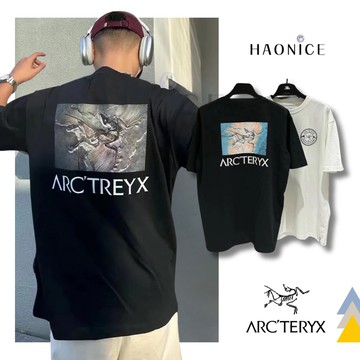 【HAO NICE 】加拿大品牌 上海經銷商ARCTERYX 始祖鳥 25SS 春夏新款 後背照片大LOGO 百搭短T