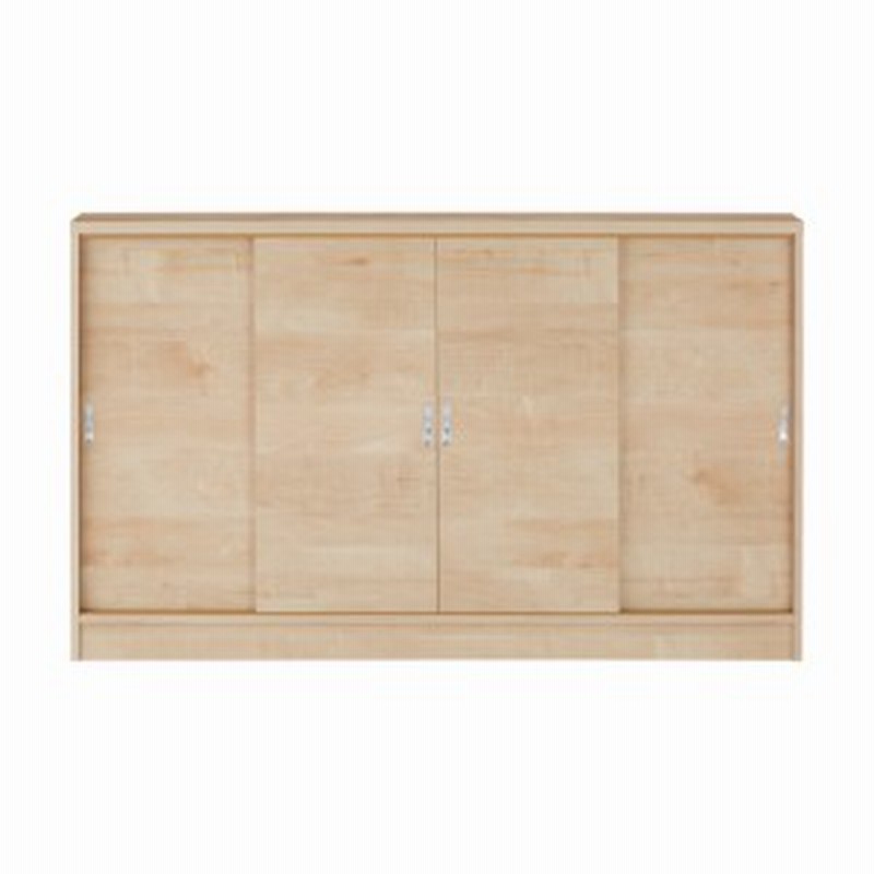 家具 収納 キッチン収納 食器棚 1cmピッチで棚板調整カウンター下引き戸収納庫 幅150cm 4枚扉 奥行30cm 高さ70cm 通販 Lineポイント最大1 0 Get Lineショッピング