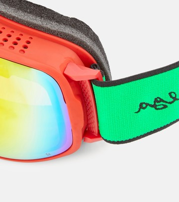 Bottega Veneta Logo mirrored ski goggles