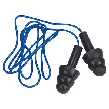 TRAVELON 防噪矽膠耳塞 附繩  1組  2個