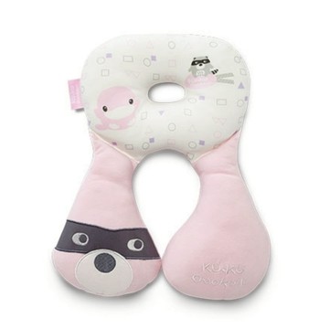 KU.KU Duckbill 酷咕鴨 3D雙面透氣護頸枕  柔光粉  31 x 26cm